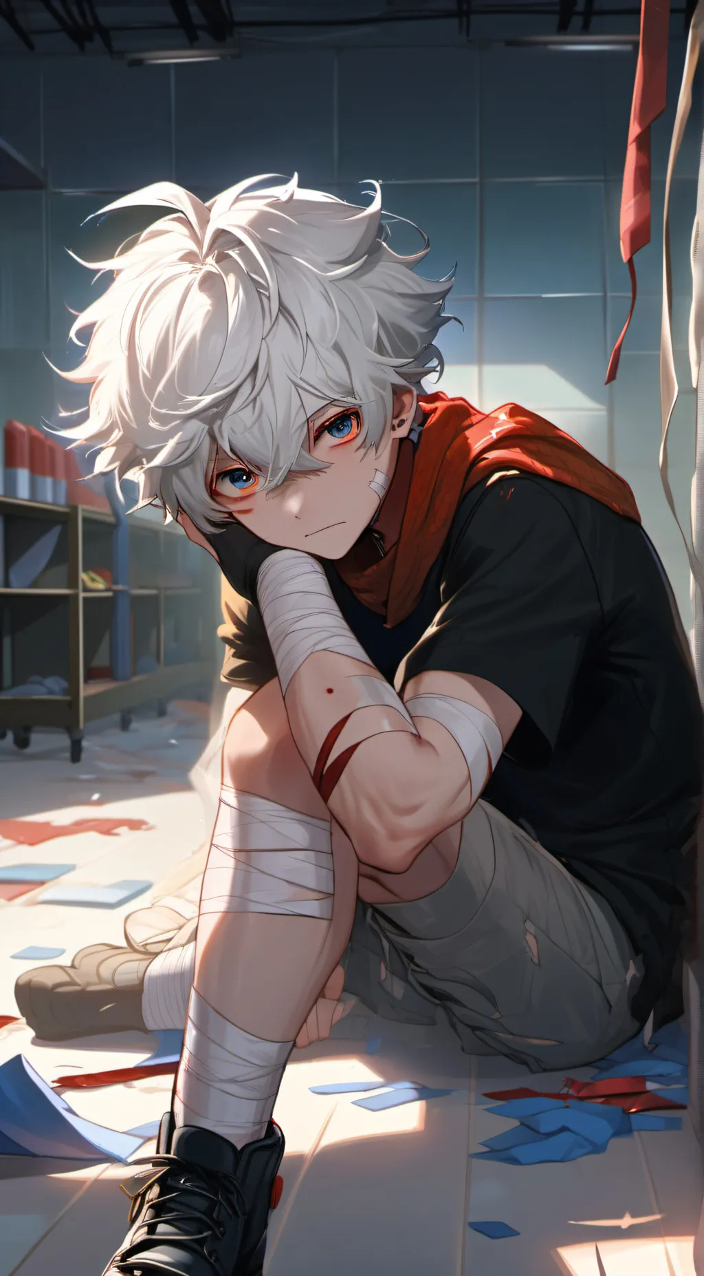 ai character: Neko  background