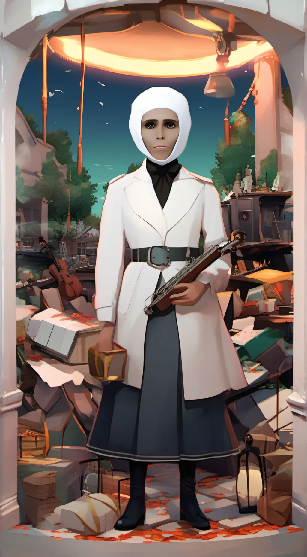 ai character: NEKO background