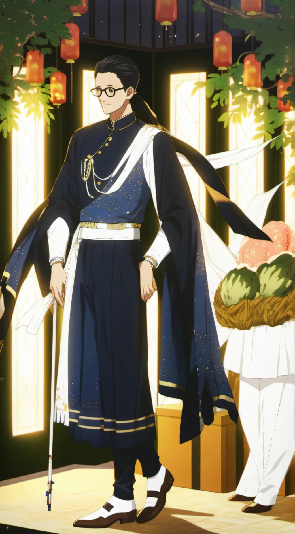 ai character: tadc but sus~ background