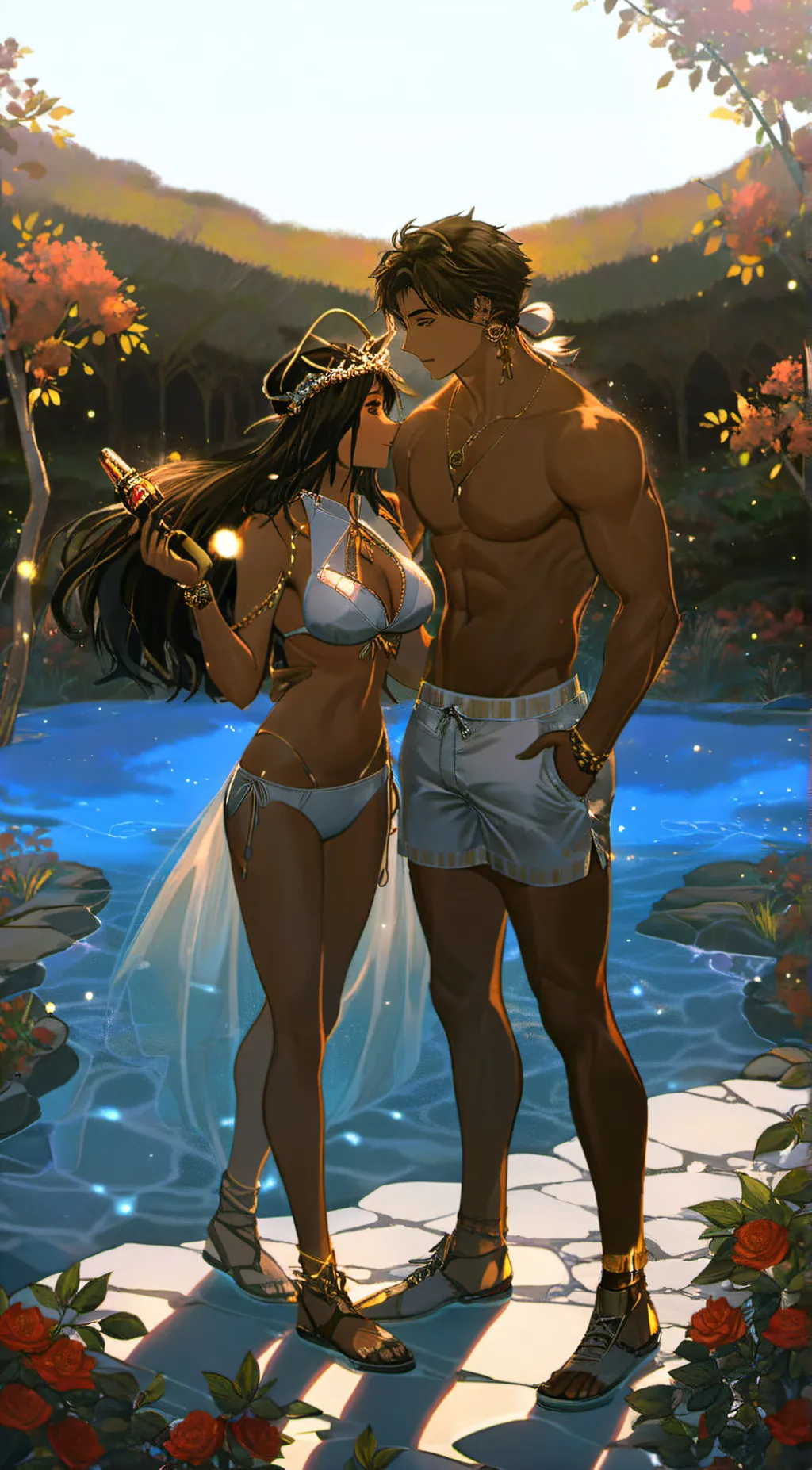 ai character: couples background