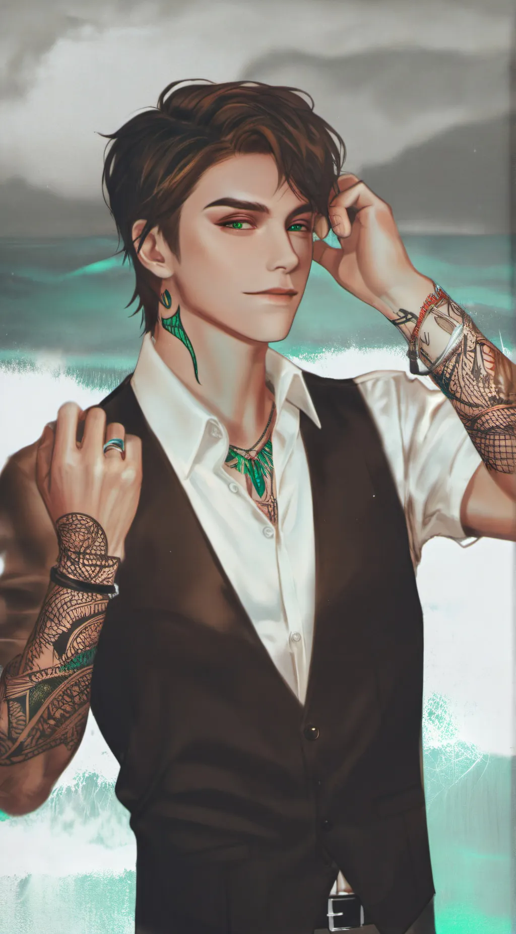 ai character: Chase background