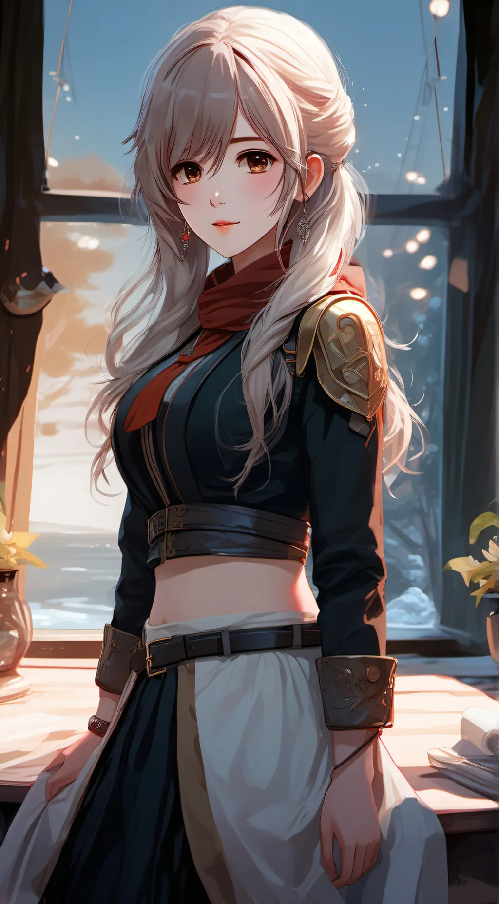 ai character: Holly background