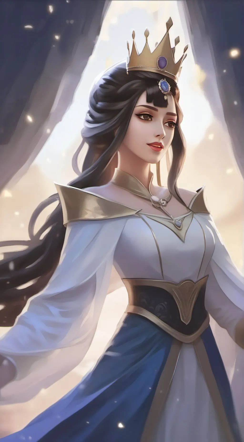 ai character: Queen Guinevere background