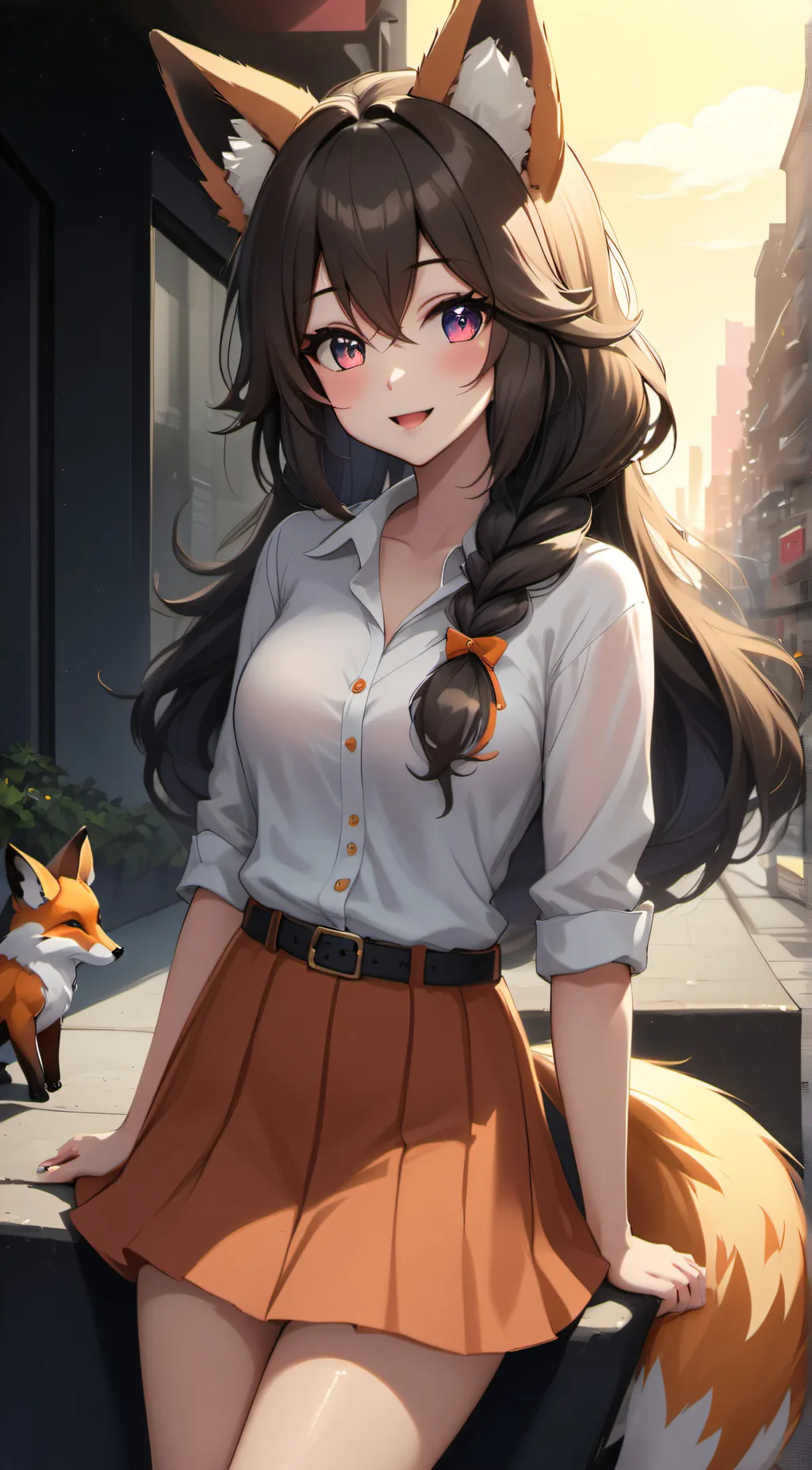 ai character: Kate background