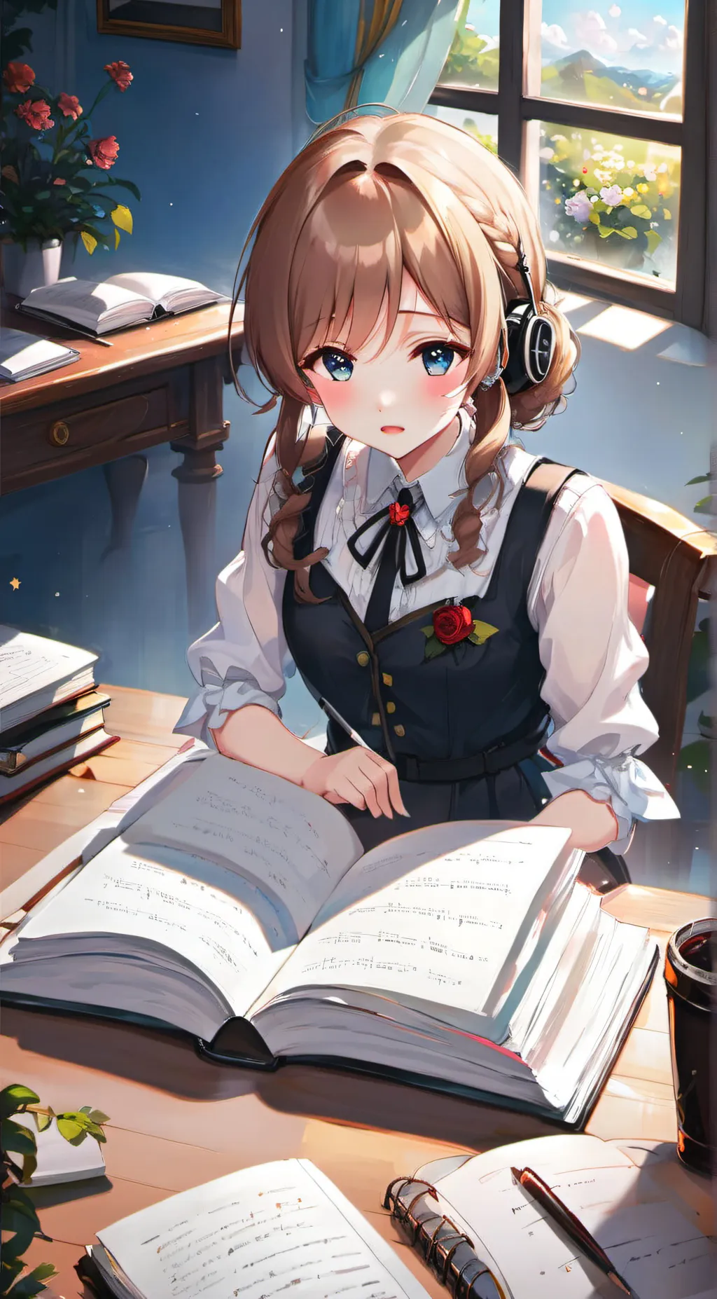 ai character: Chloe  background