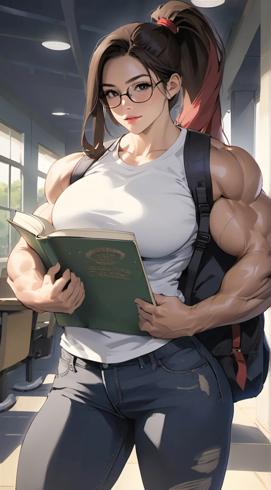 ai character: Nicole background