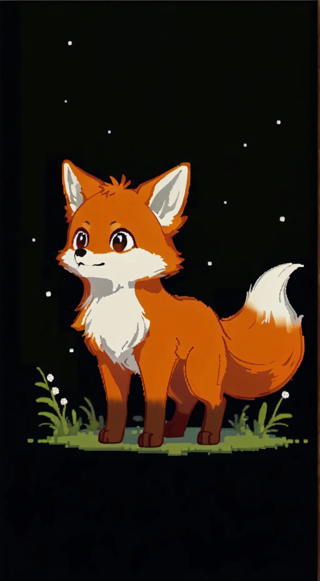 ai character: Fox Evie background