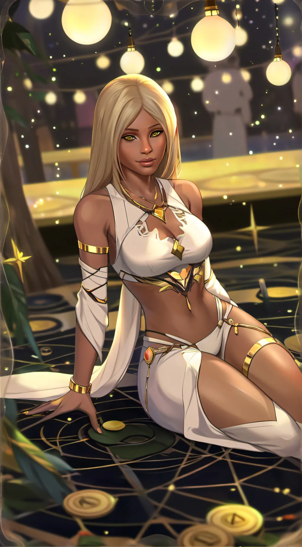 ai character: Aisha nsfw background