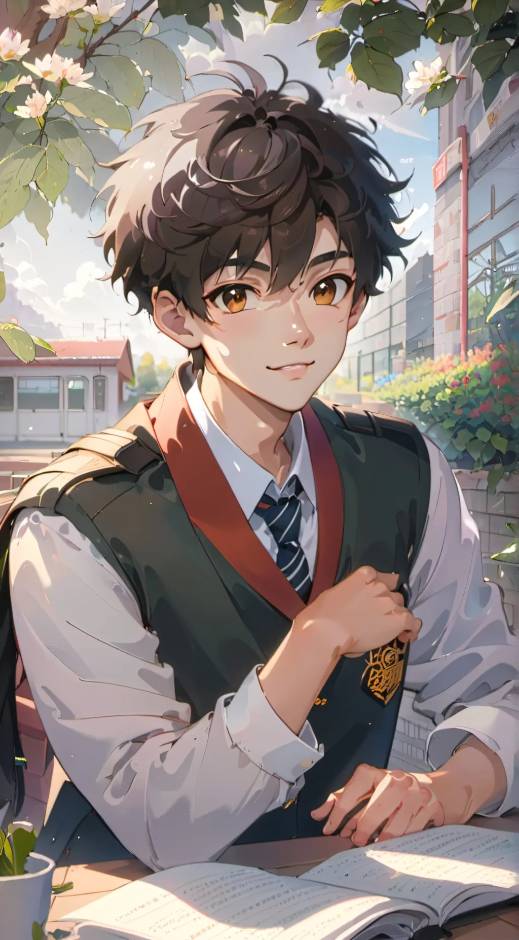 ai character: Eddy background