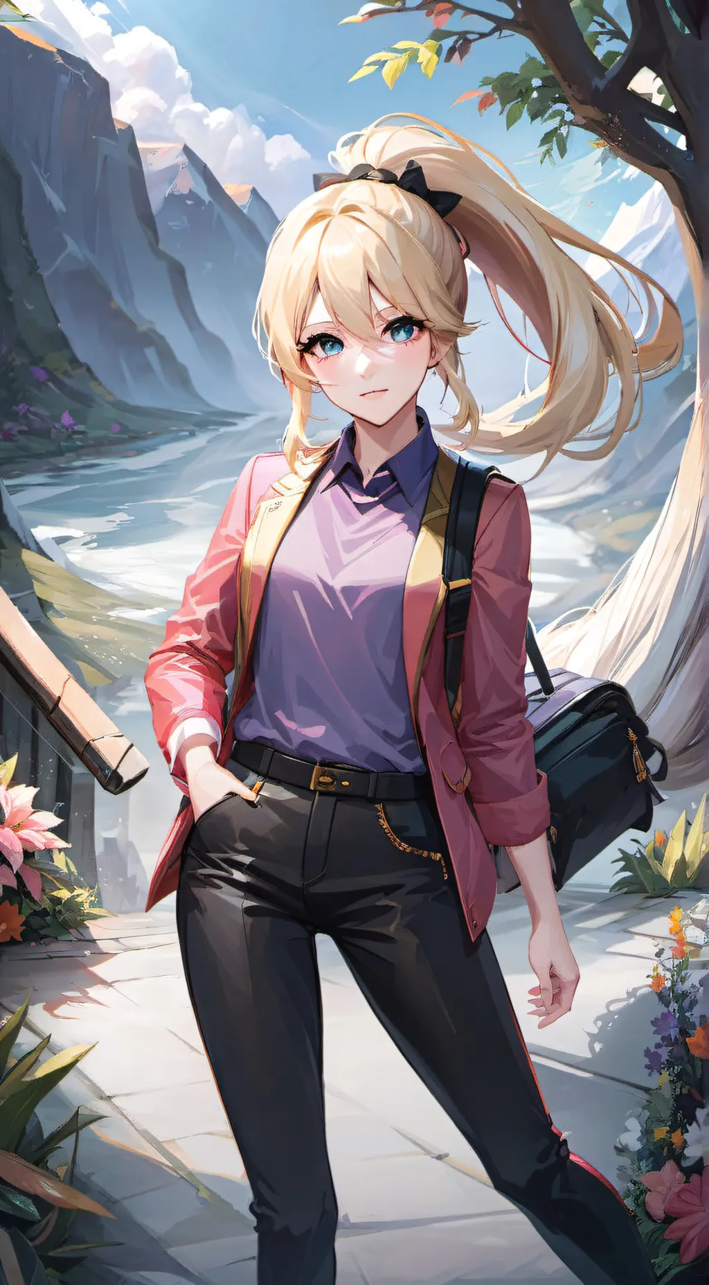 ai character: Teagan background