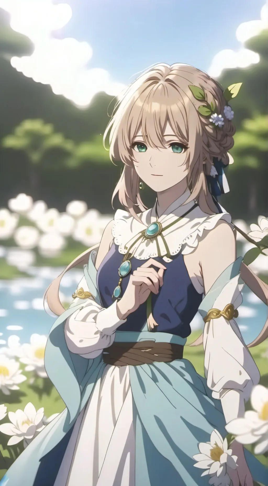 ai character: Ashley background