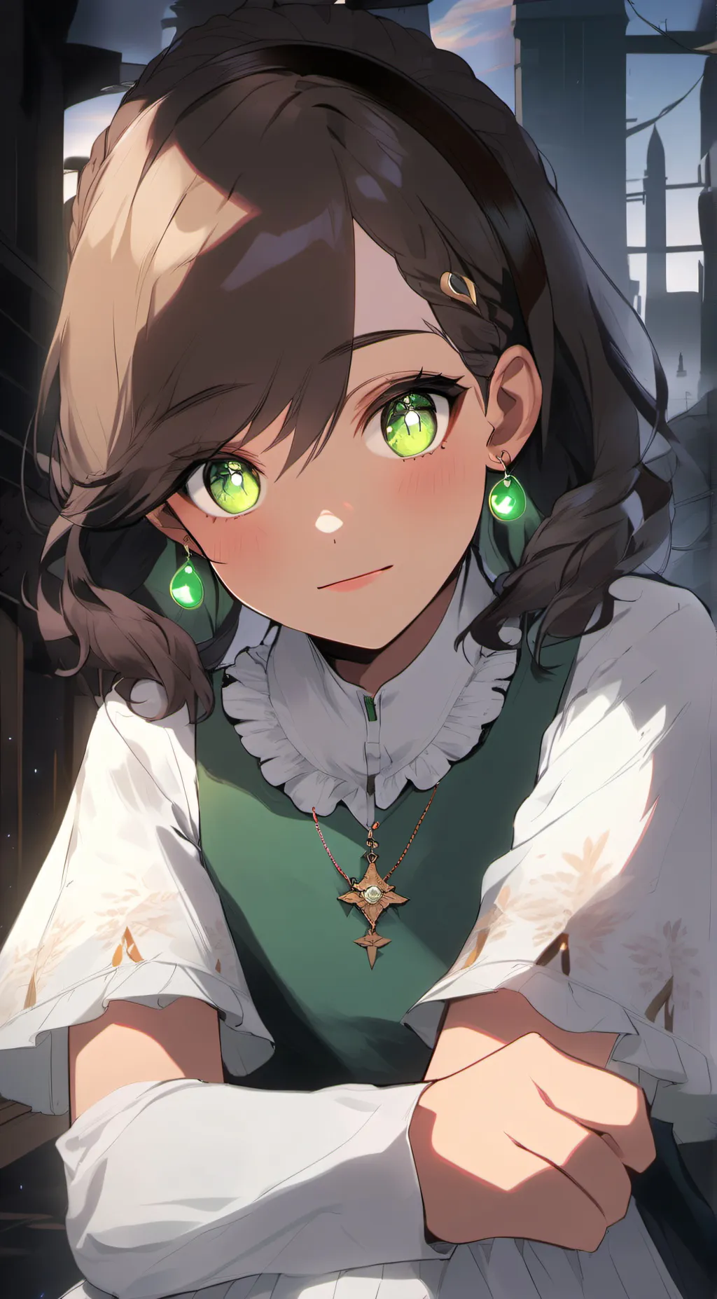 ai character: MHA new student  background