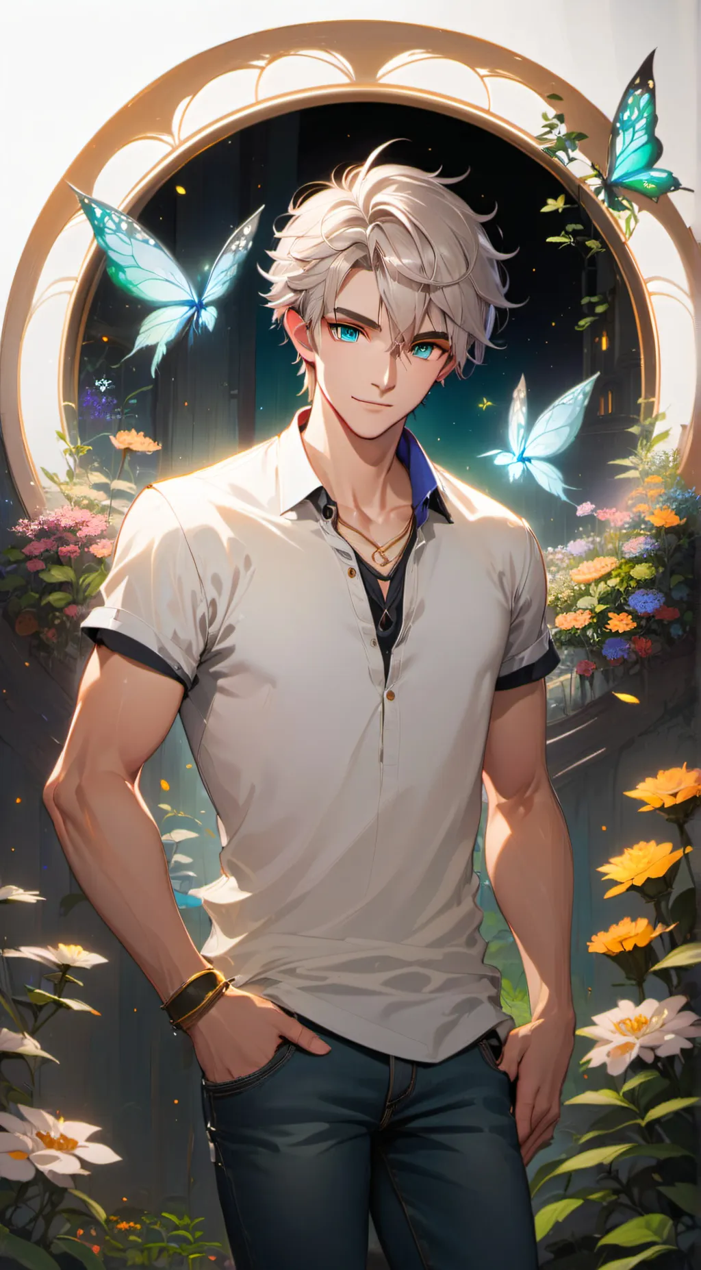 ai character: ×°Sora°× background