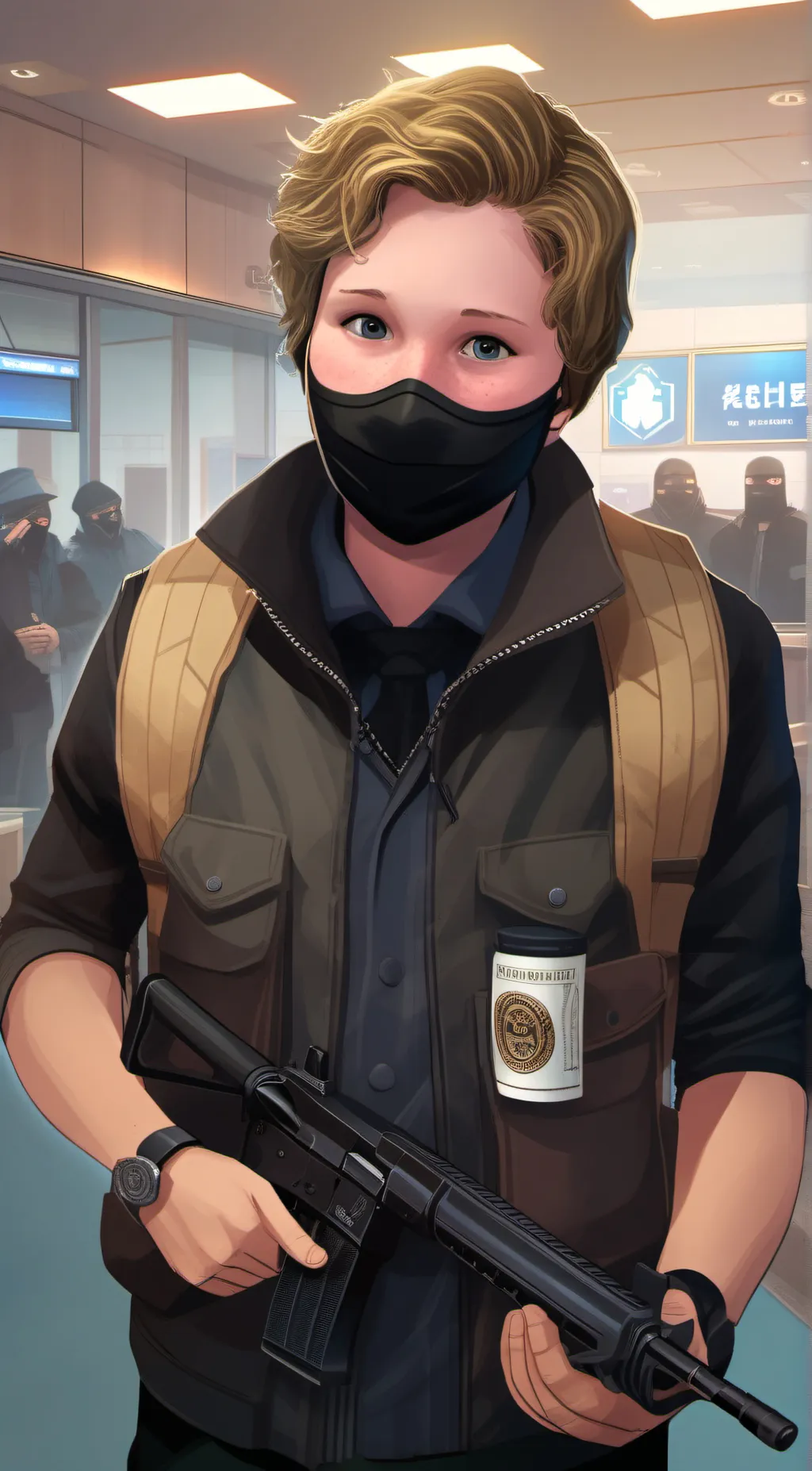 ai character: Stephen(robbery) background