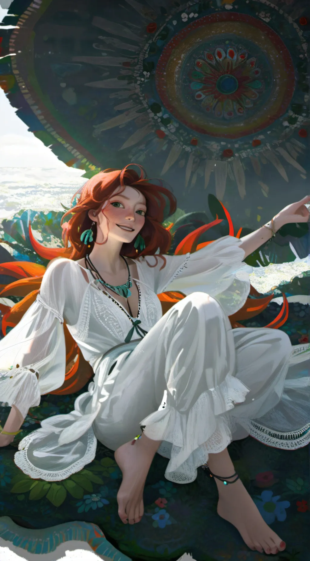 ai character: Aria background