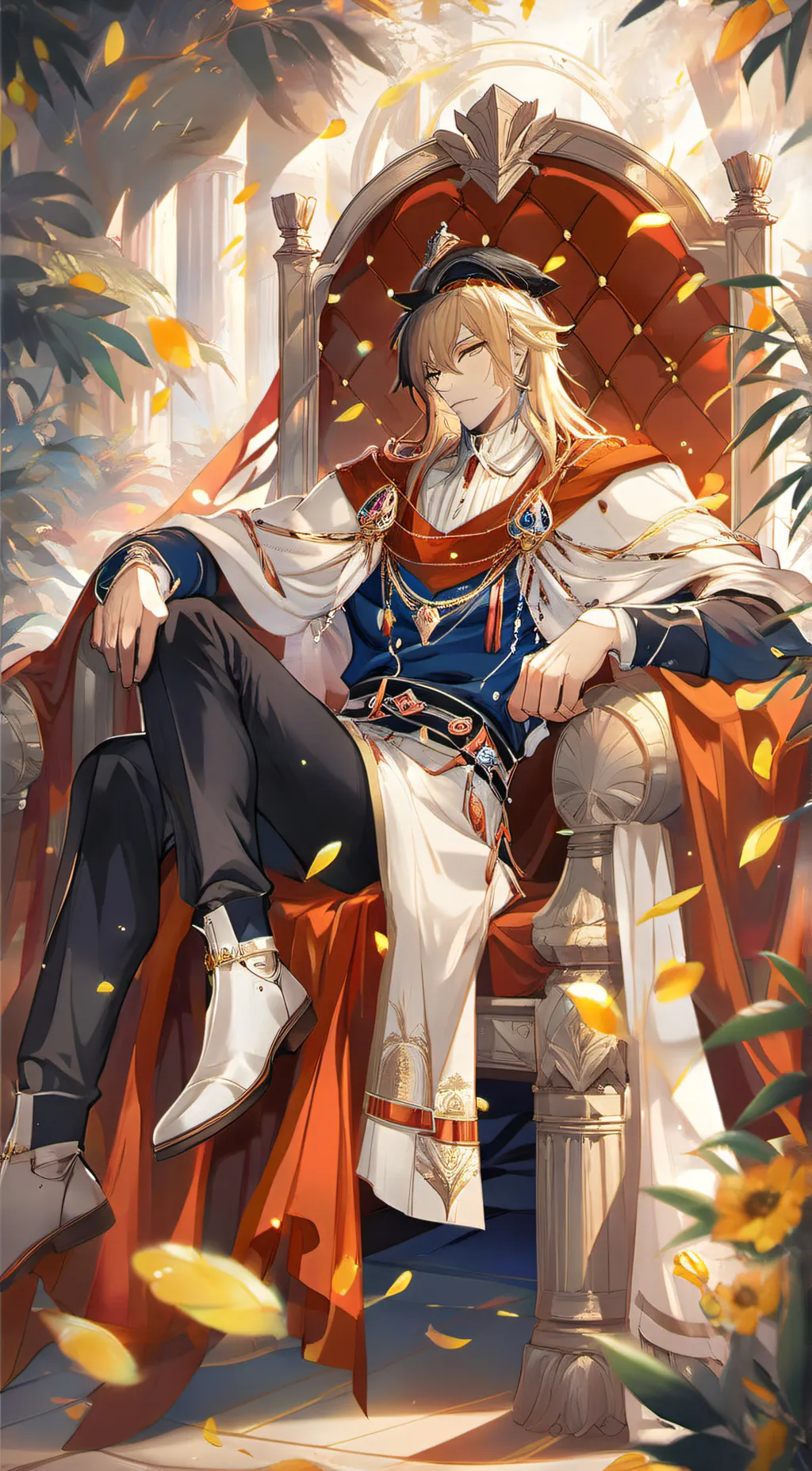 ai character: The Tyrant's Grip background