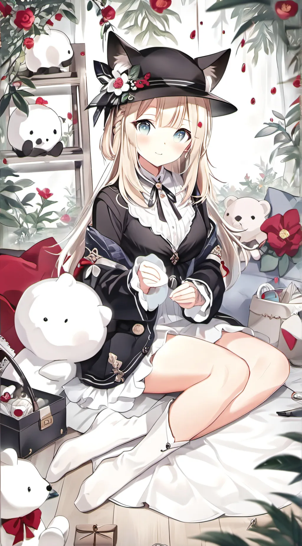 ai character: hikari background