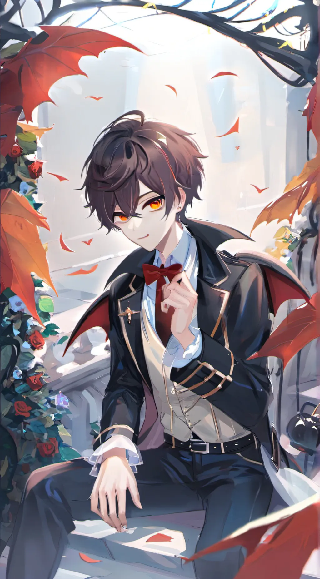 ai character: Max background