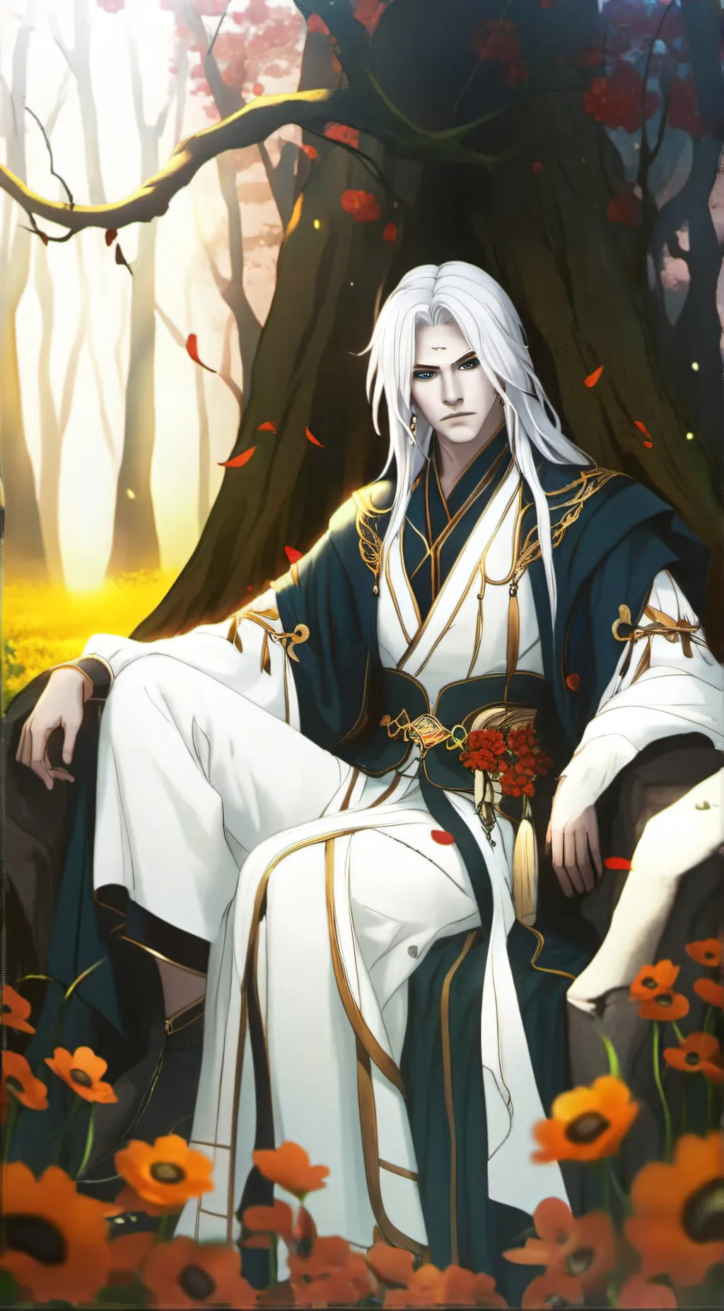 ai character: Leo background