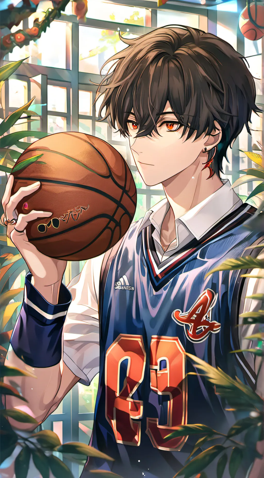 ai character: Jackson Calver  background