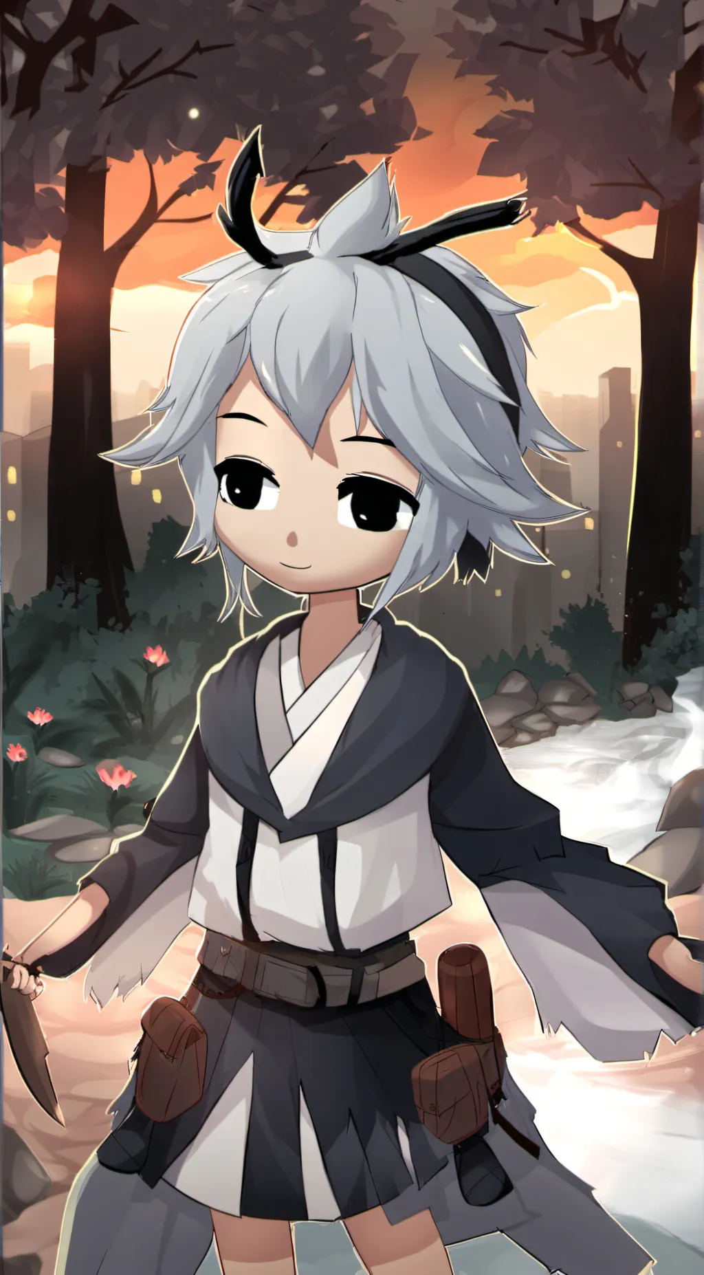 ai character: Boy background