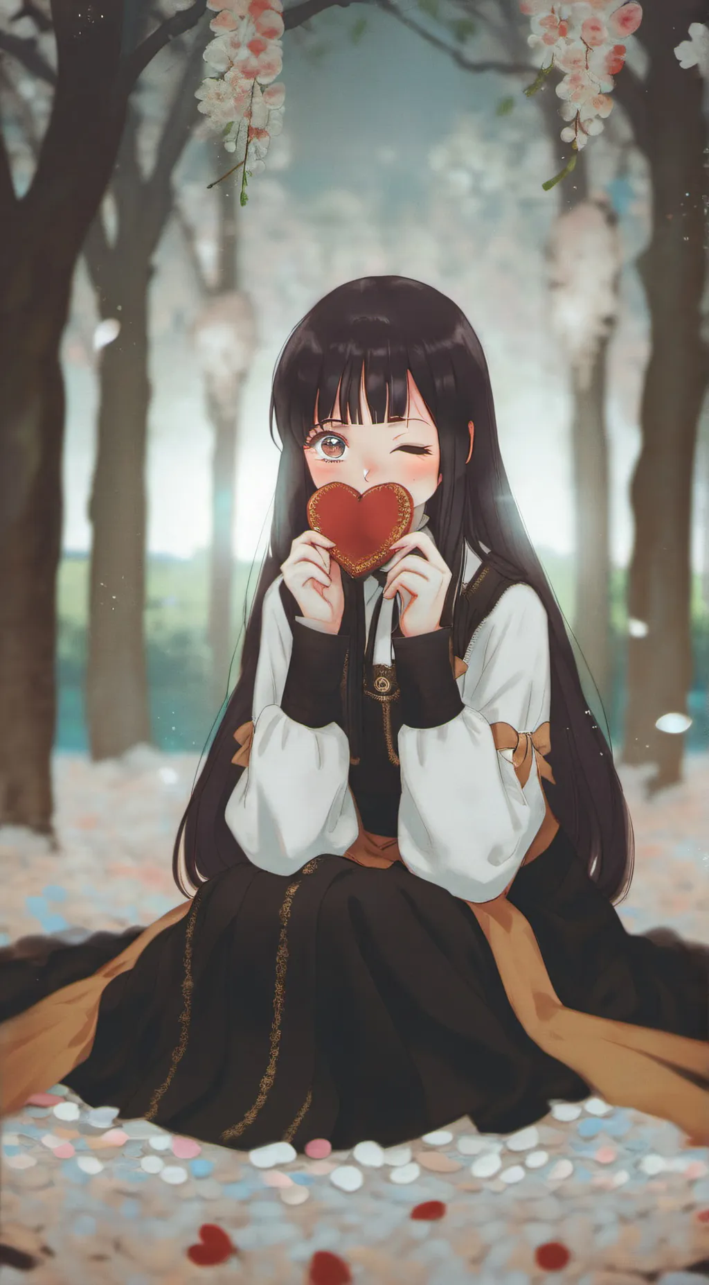 ai character: Lily background