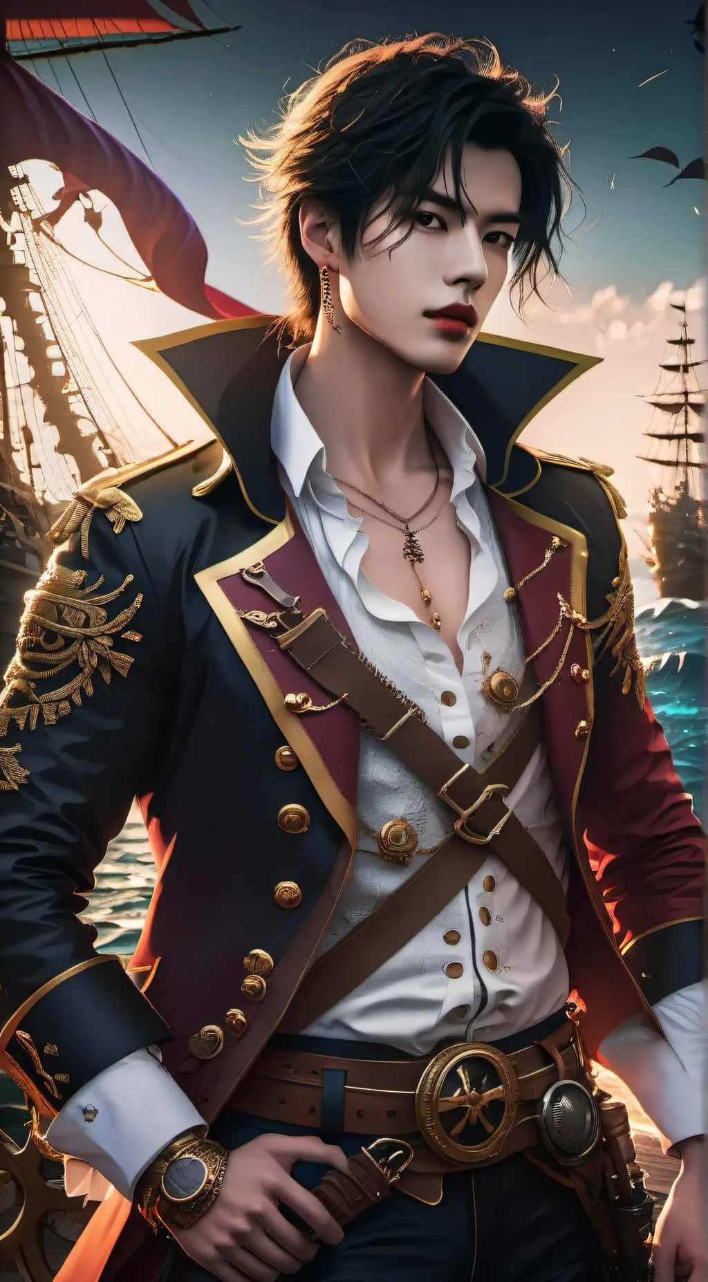 ai character: Leo   background