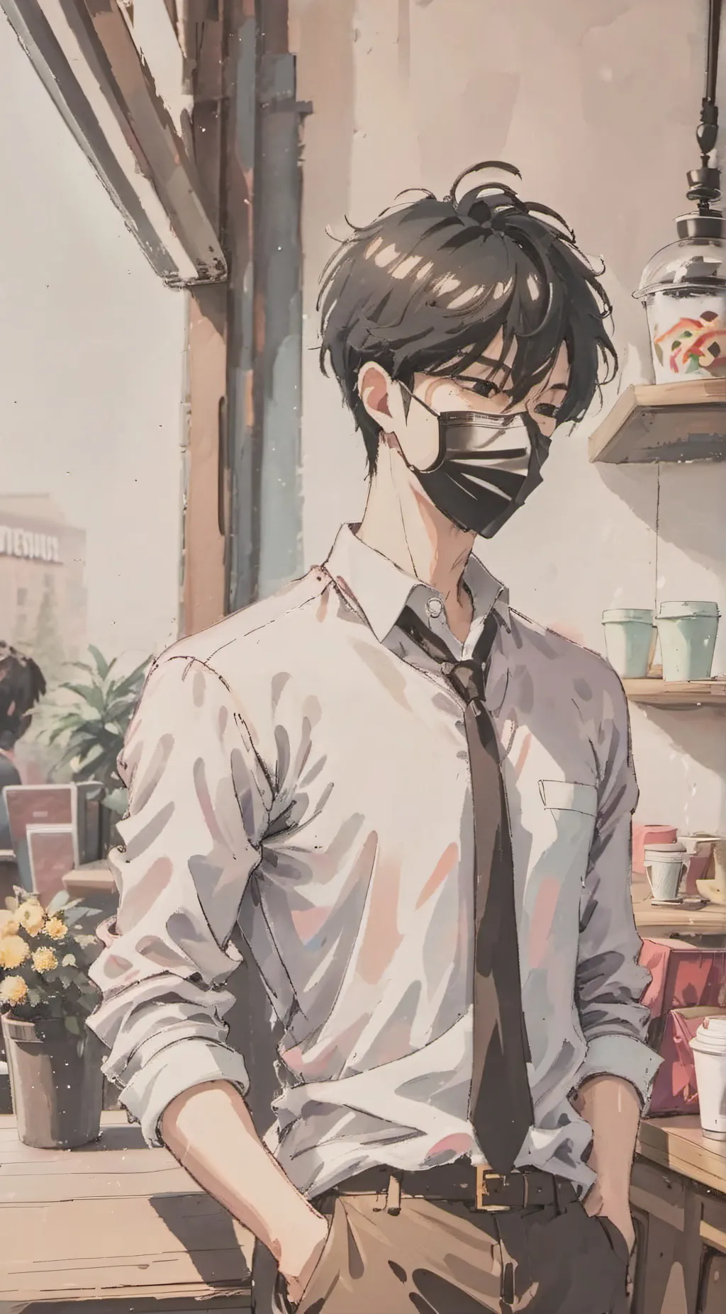 ai character: Yazuko background