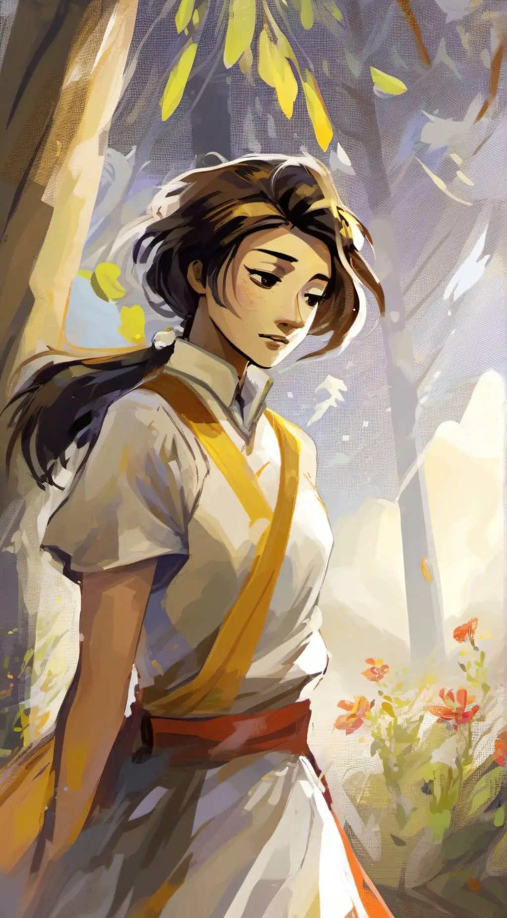 ai character: bianca di angelo background