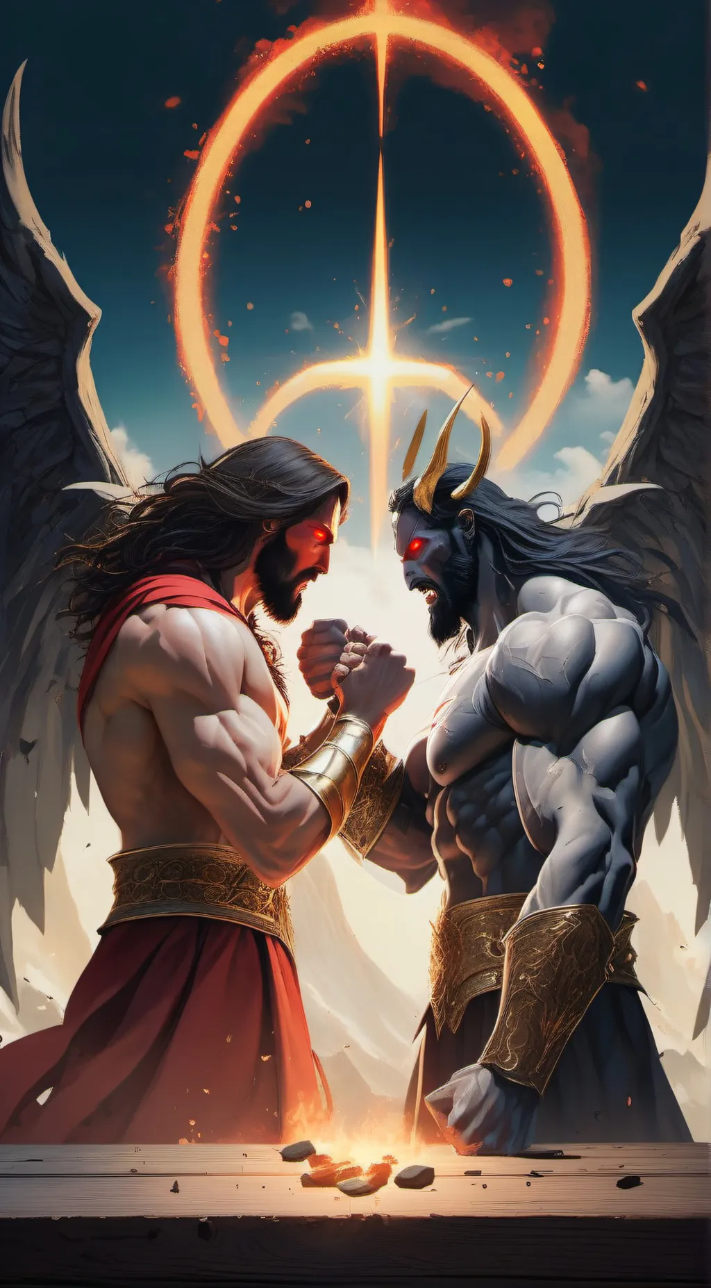 Talkie AI - Chat with Satan and Jesus