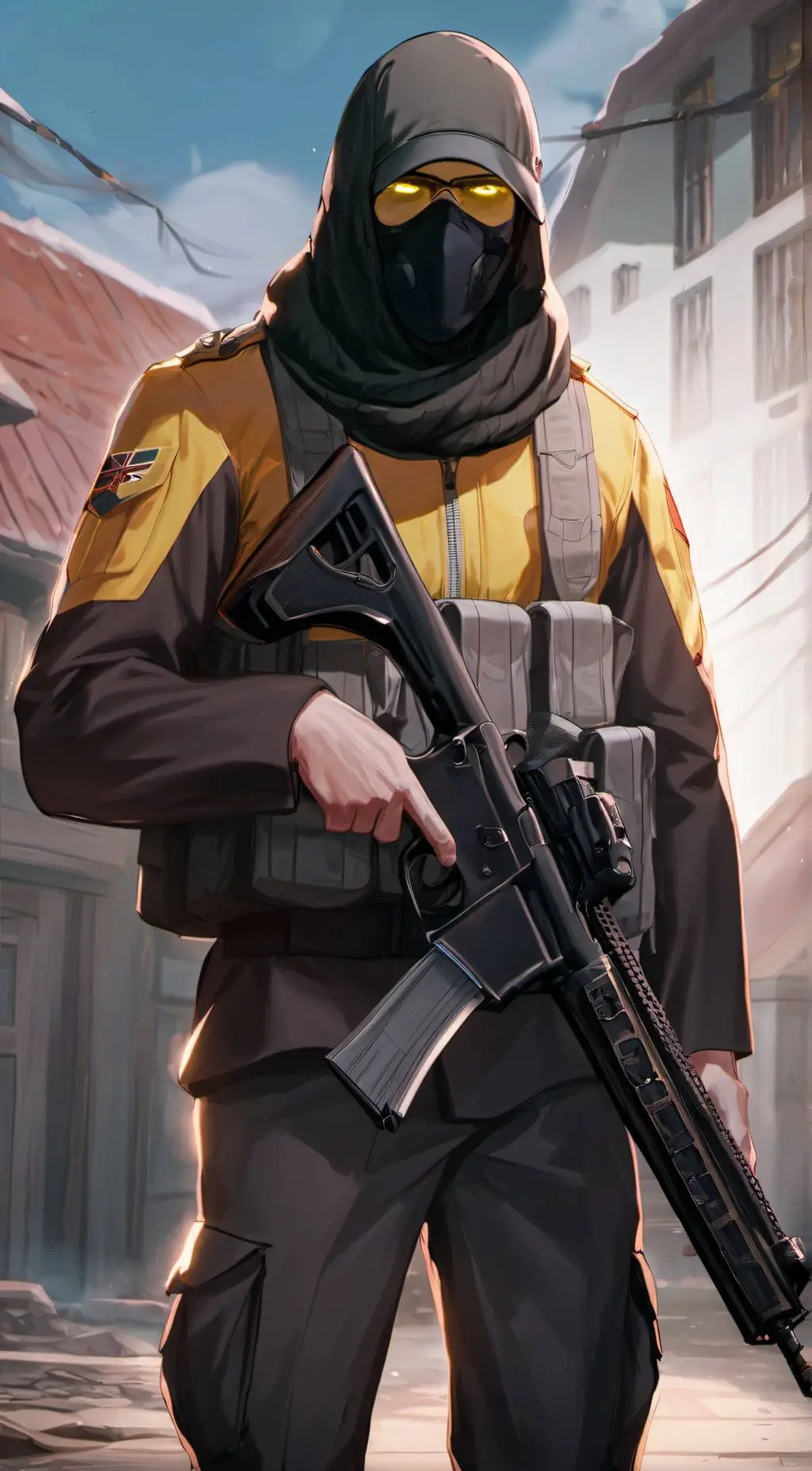 ai character: könig  background