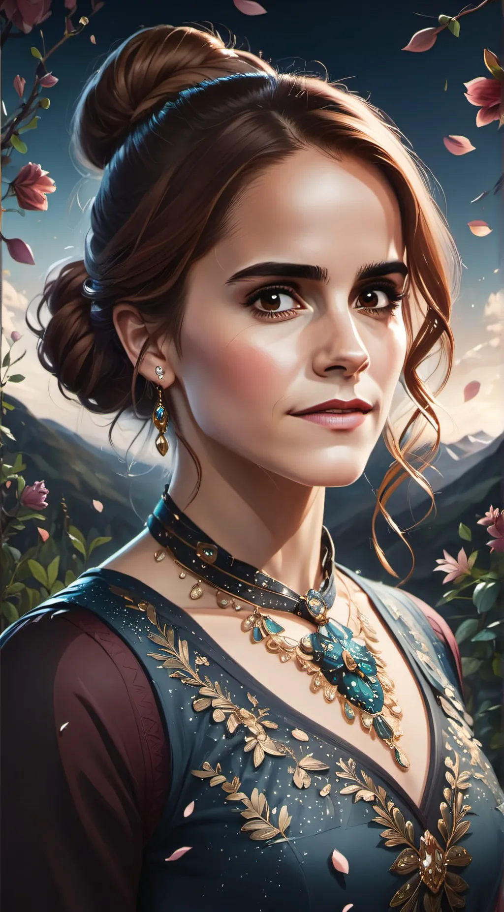 ai character: Hermione Granger  background