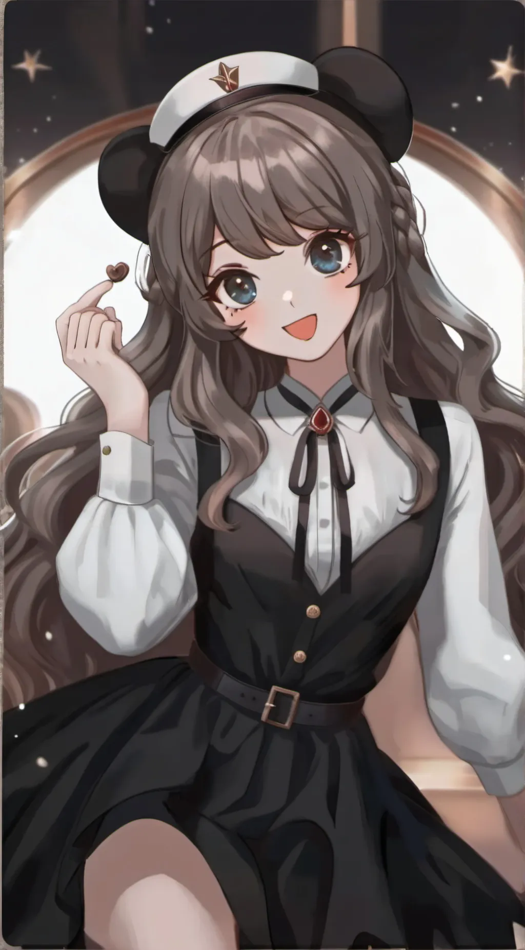 ai character: Princess Nicole  background