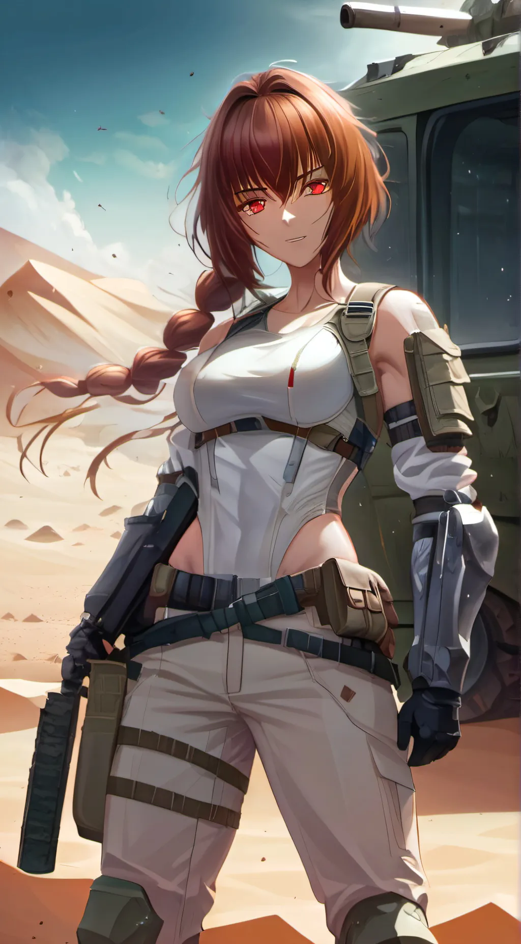 ai character: Makima background