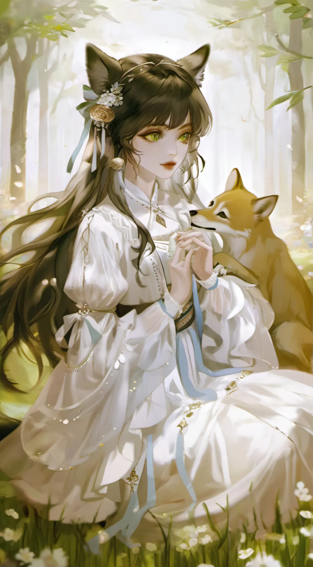 ai character: Rosa background