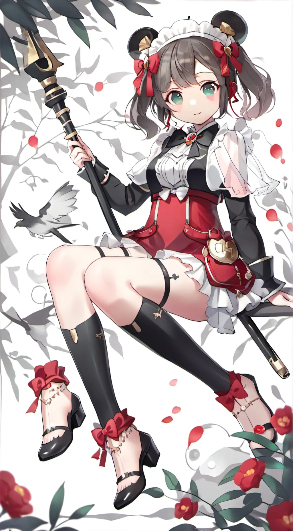 ai character: Dangerous Girl background