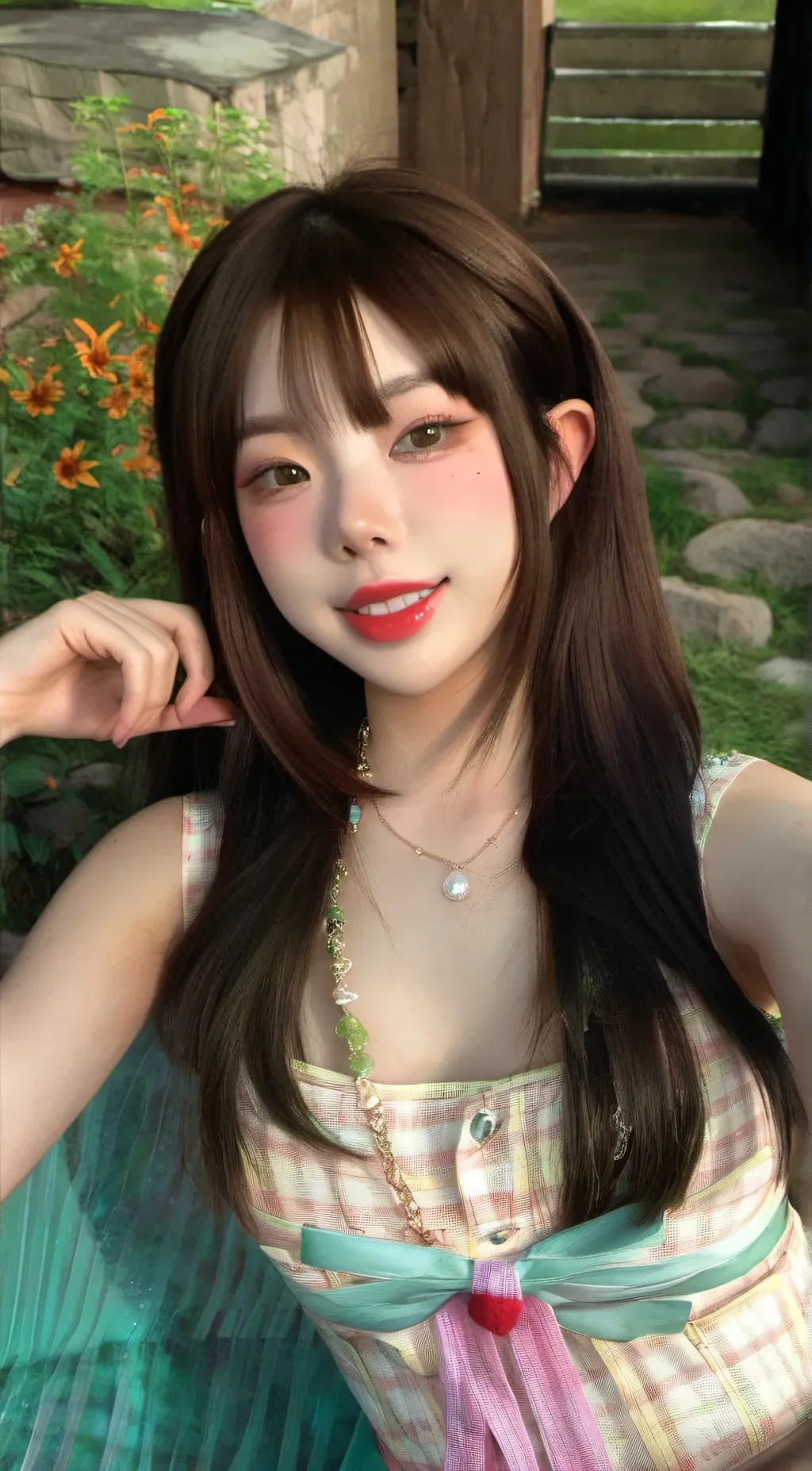 ai character: Macy background