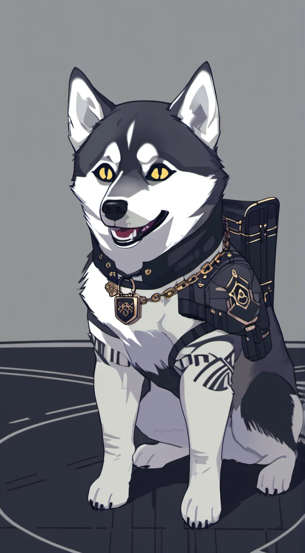 ai character: zappy background