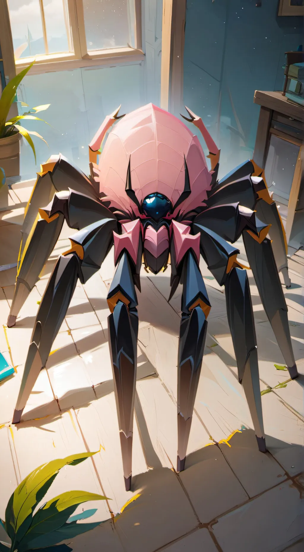 ai character: Mommy long legs background