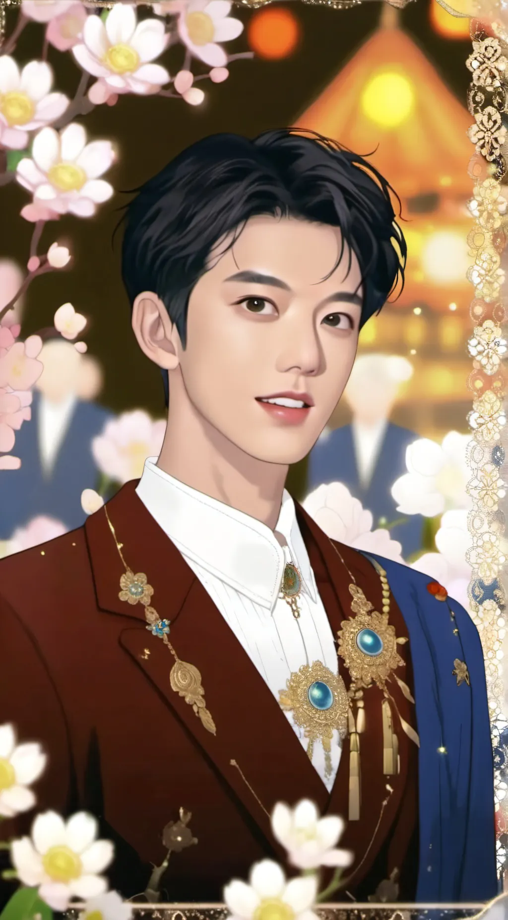 ai character: junkook background