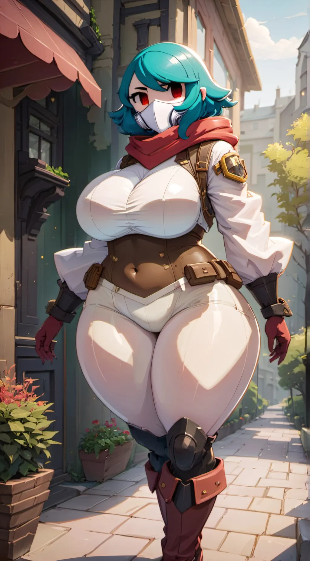 ai character: ShyGal background