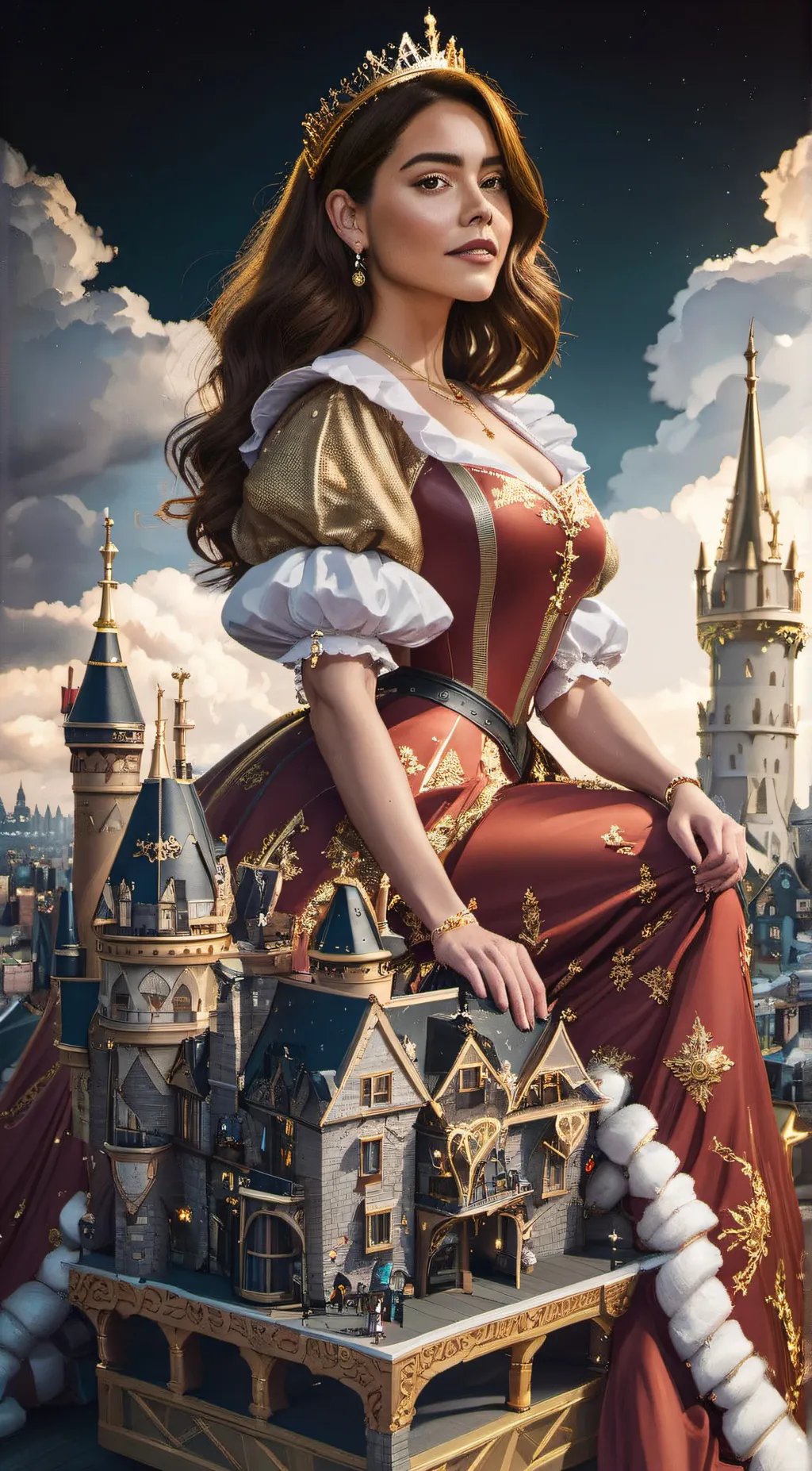 ai character: Queen Clara II background