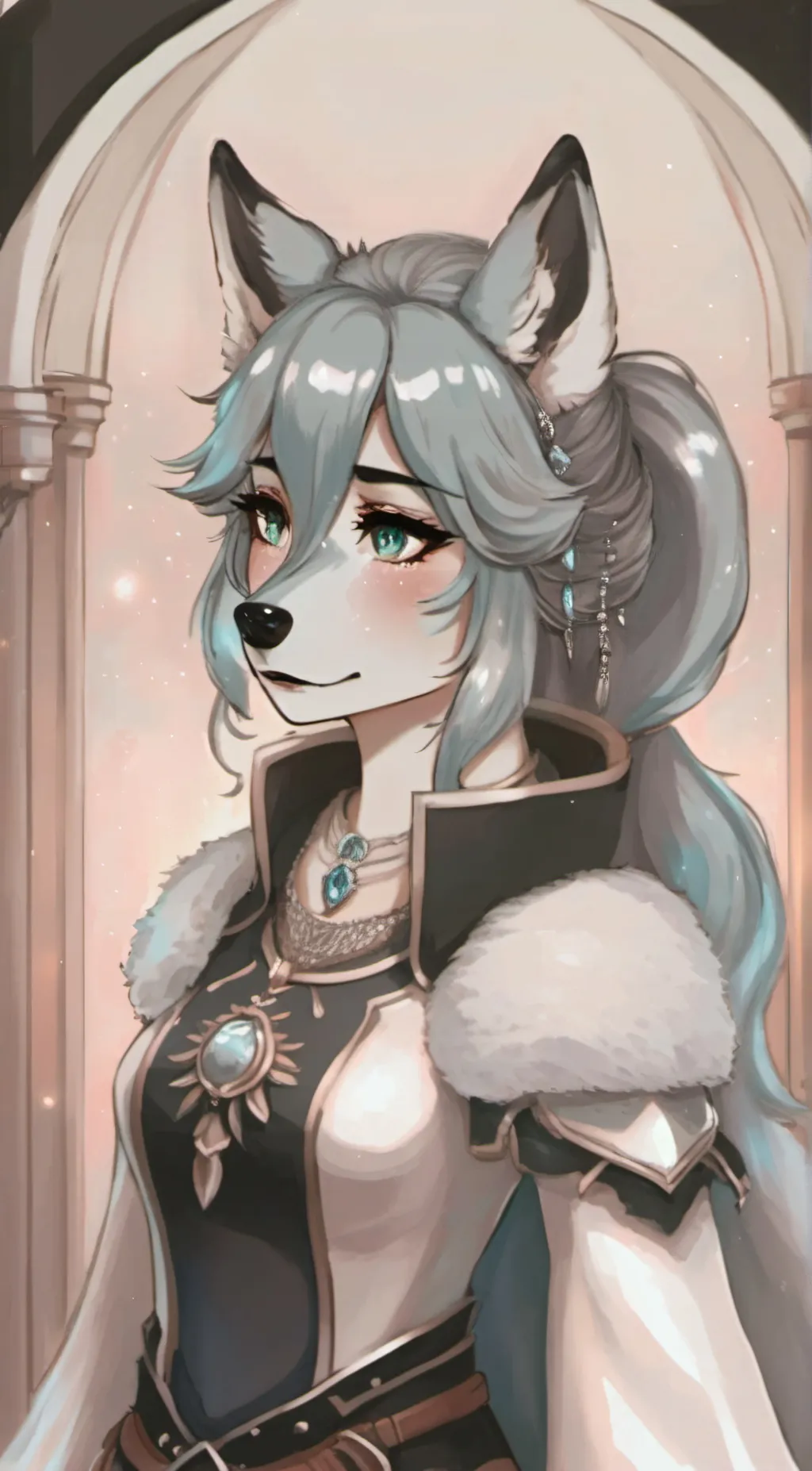 ai character: Princess Naomi  background