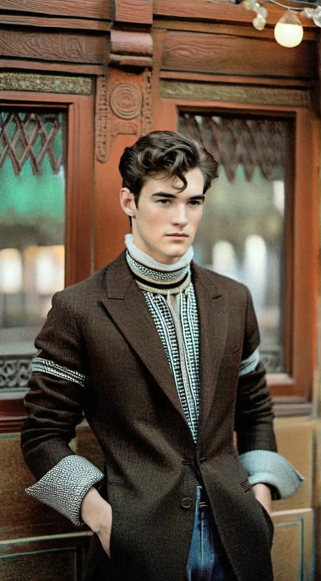 ai character: Daniel  background