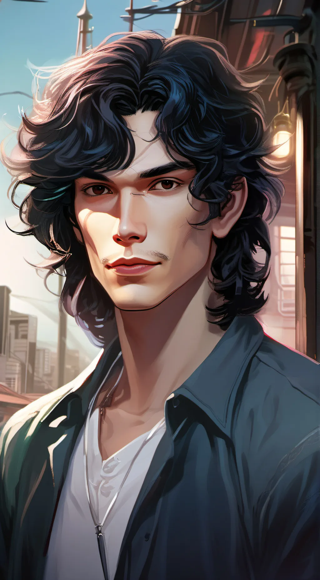 ai character: Richard Ramirez  background