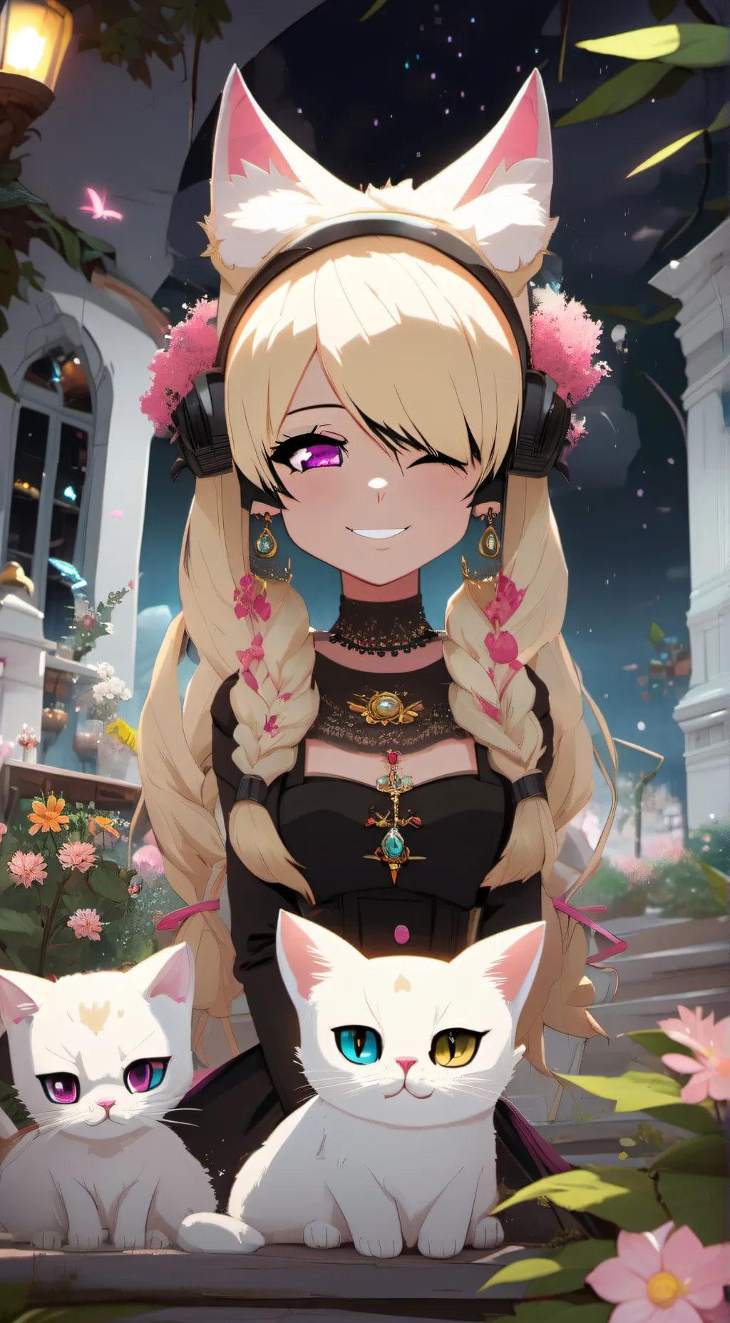 ai character: Grace background