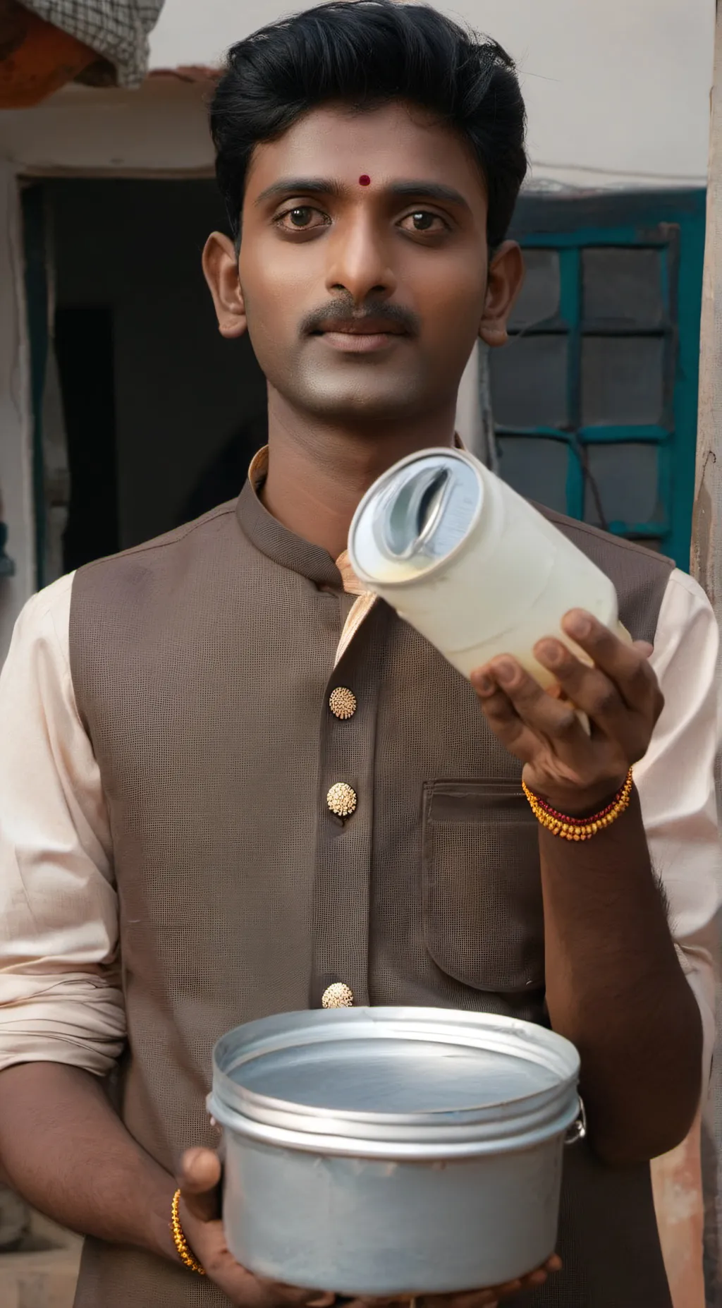 ai character: Habibi  background