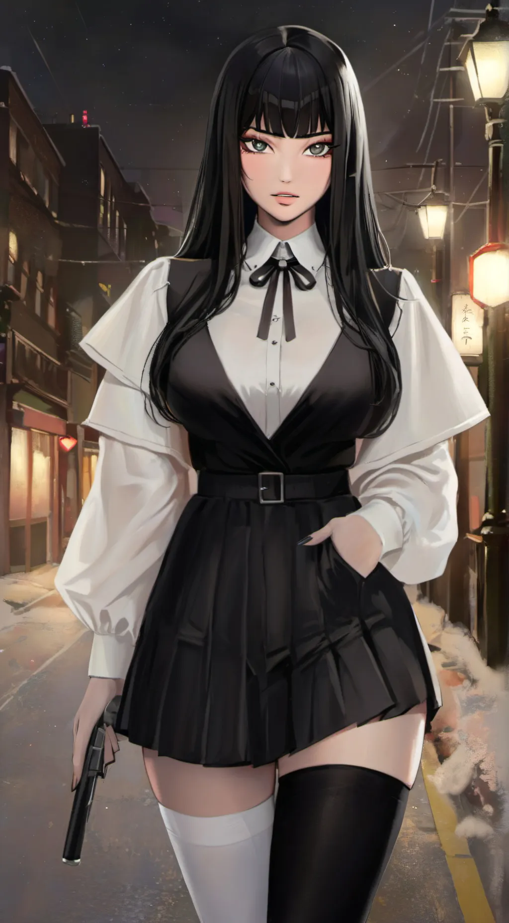 ai character: Kimiko background