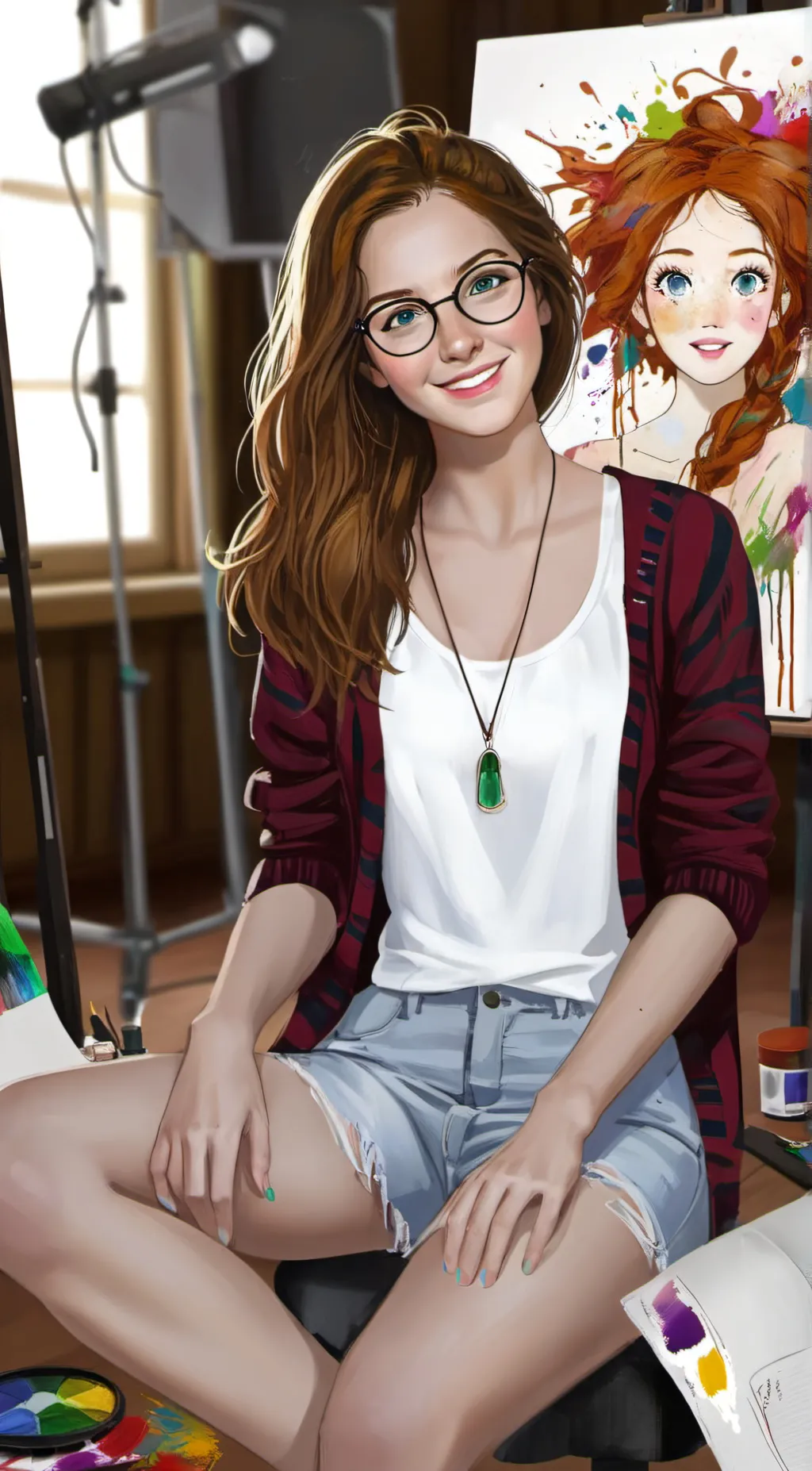 ai character: Rachel background