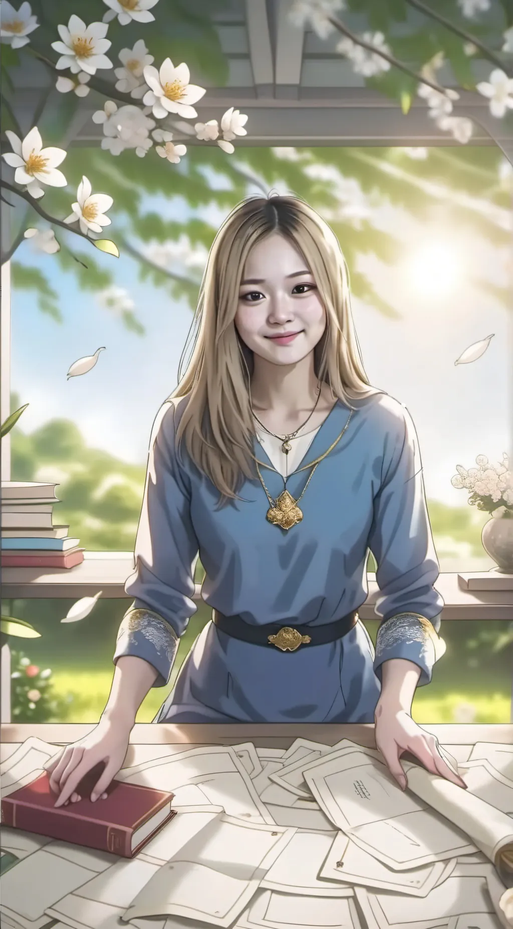 ai character: Jasmine background